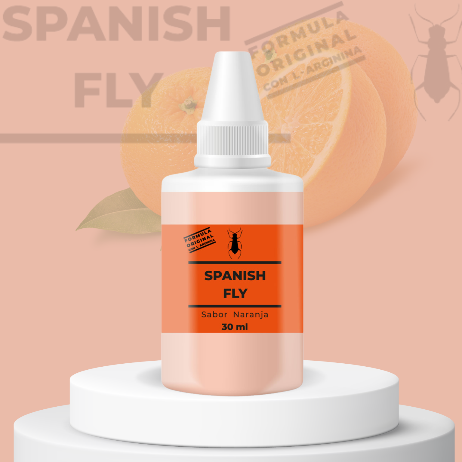 Aceite Para Masajes Con Sabor Naranja