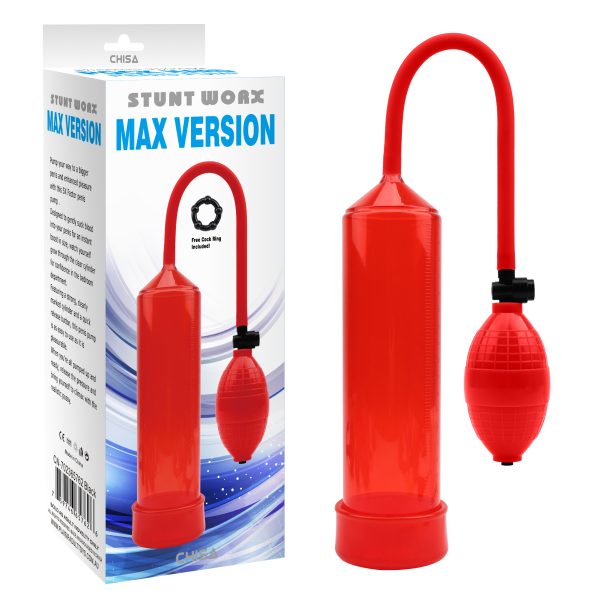 Bomba De Vacío “Max Version” Roja 5765Red