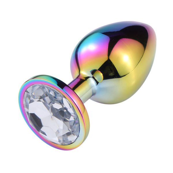 Colorful Stainless Steel Jewelry Butt Plug 4