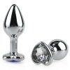 Heart Jeweled Stainless Steel Butt Plug – Silver 4