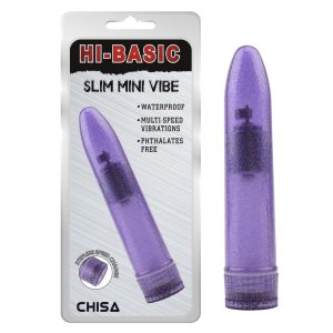 Vibrador Slim Vibe de 13 cm. Púrpura 3214