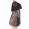 Babydoll Strapless Negro XXXL COD572-2P