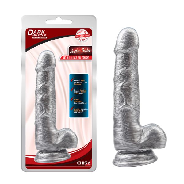 Consolador Justin Sider – Silver