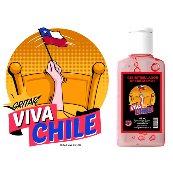 Gel Estimulador De Orgasmos «Gritar Viva Chile»