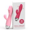 Vibrador Dual Con Masajeador Clitorial