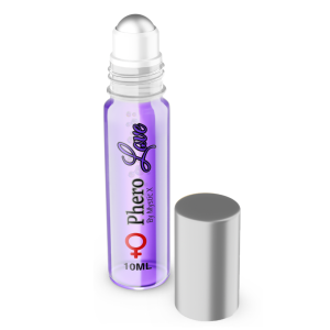 Phero Love – Feromona Femenina Roll On 10 ml (Morada)