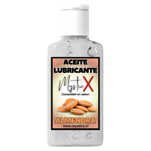 Aceite Lubricante Comestible Mystic X Almendra 60 ml.