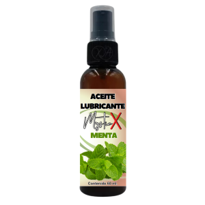 Aceite Lubricante Comestible Mystic X Menta 60 ml. (Dispensador)