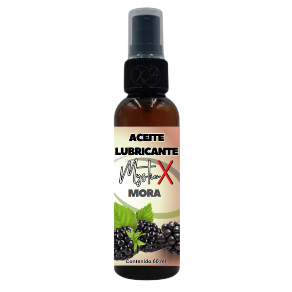 Aceite Lubricante Comestible Mystic X Mora 60 ml. (Dispensador)