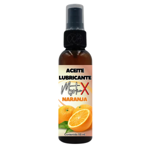 Aceite Lubricante Comestible Mystic X Naranja 60 ml. (Dispensador)