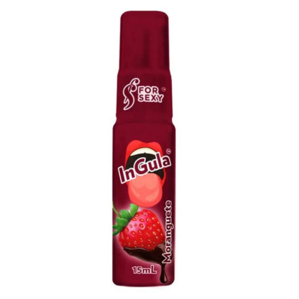 INGULA FRUTILLA BAÑADA EN CHOCOLATE DESENSIBILIZANTE DE GARGANTA 15 ML. (Unidad)