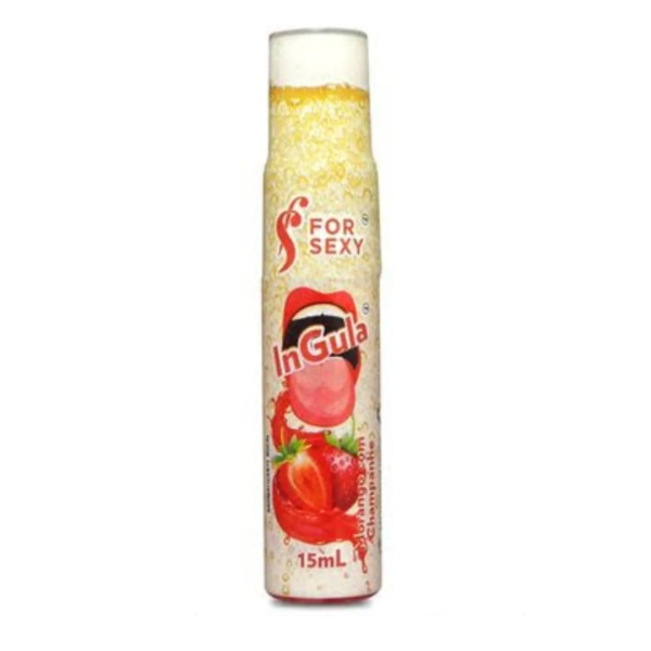 InGula Adormecedor De Garganta Sabor Champagne Con Fresas