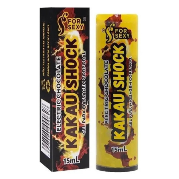 Kakau Shock Efecto Calor Y Electrizante Sabor Chocolate 15 ml.