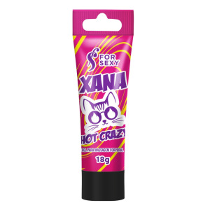 Lubricante Íntimo Multi Efectos “Xana Hot Crazy” 18 gr.