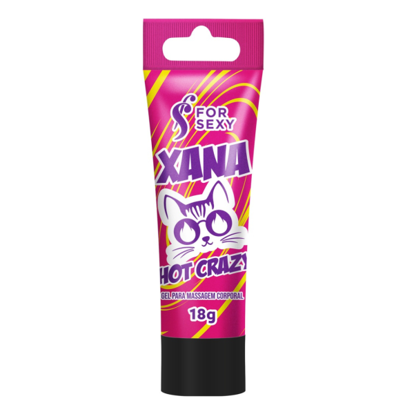 Lubricante Íntimo Multi Efectos Xana Hot Crazy 18 gr.