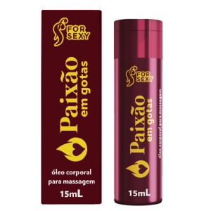 “Pasión En Gotas” Aceite Para Masaje Íntimo Estimulador 15 ml.