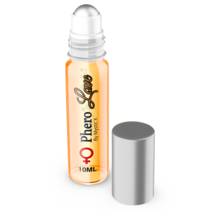 Phero Love – Feromona Femenina Roll On 10 ml (Naranja)