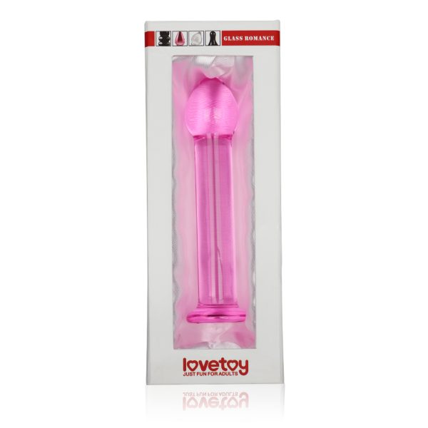 Dildo De Cristal 7″ Glass Romance COD-GS01pk