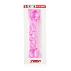 Dildo De Cristal 7″ Glass Romance COD-GS05pk