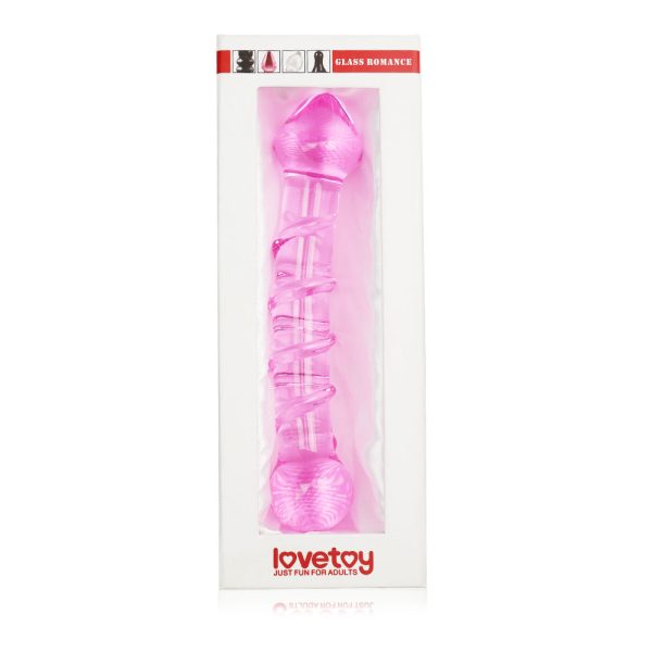 Dildo De Cristal 7″ Glass Romance COD-GS05pk